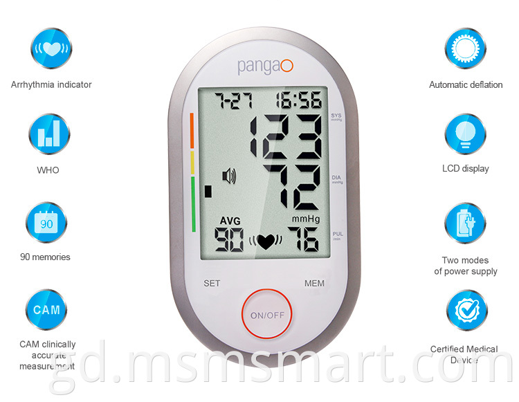 High Accuracy Blood Pressure Monitor